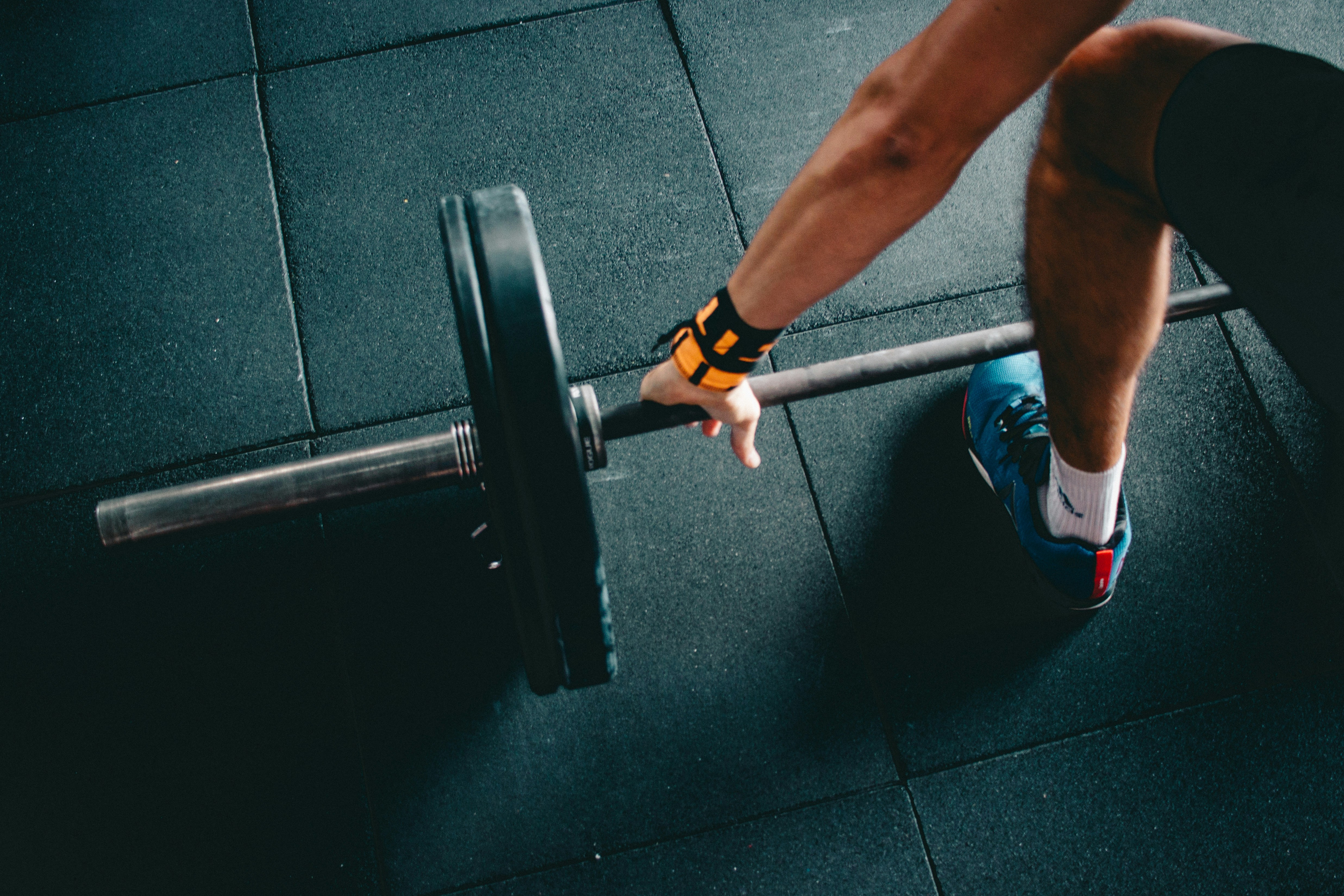 A member working toward a fitness goal